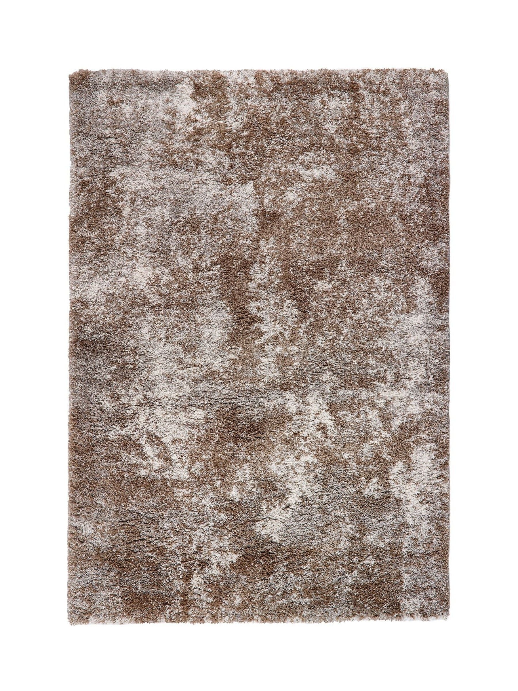 Origin Rugs Brown Hadley shaggy rug, UK version