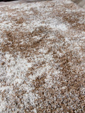 Origin Rugs Brown Hadley shaggy rug, UK version