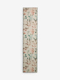 Washable autumnal floral print runner (British brand)