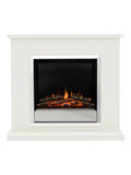 Be Modern Elsham complete electric fireplace soft white, UK version