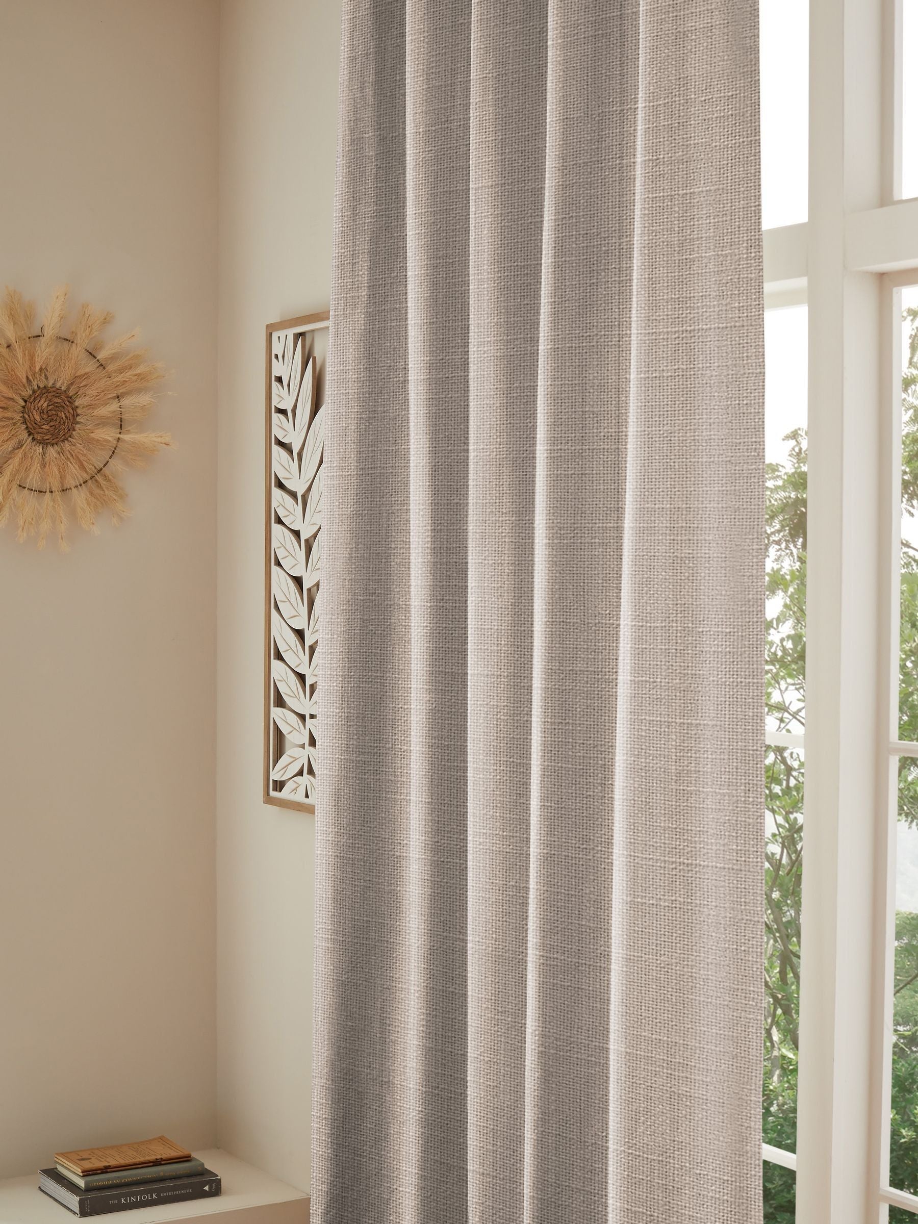 Next Nikki curtains mouse natural made to measure - British product