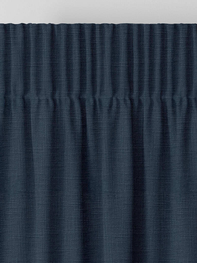 Next ink blue made to measure curtains, imported from the UK