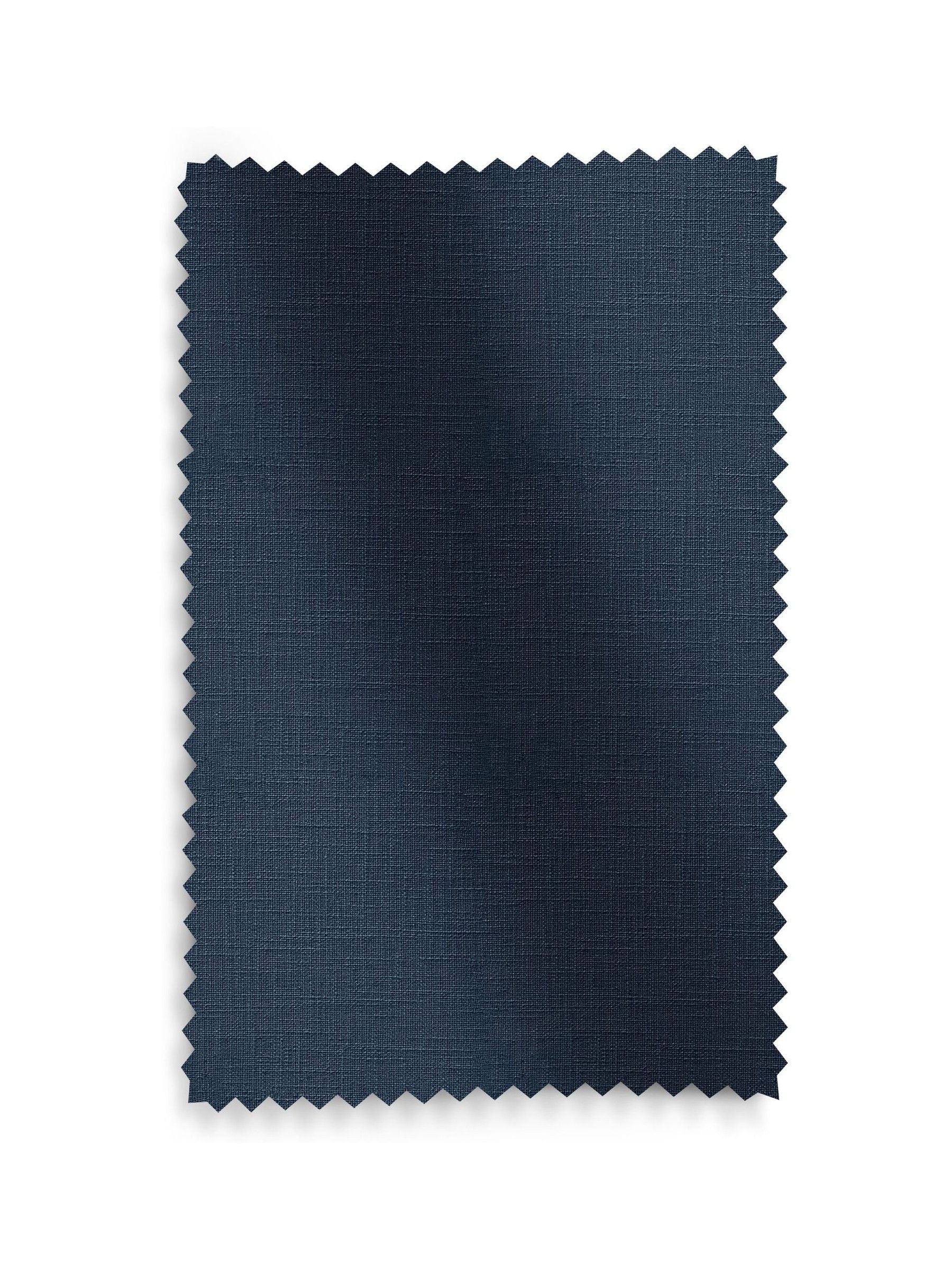 Next ink blue made to measure curtains, imported from the UK