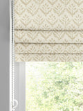 Sand yellow Roman blind made to measure, UK version