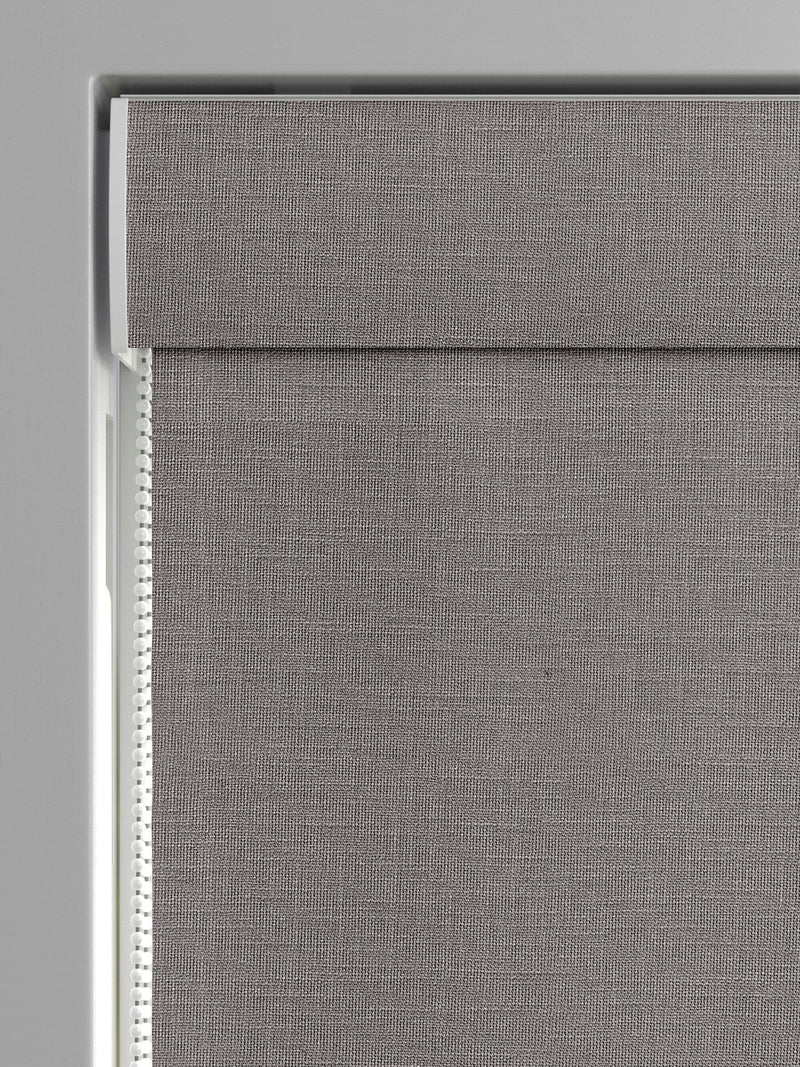 Next silver grey made to measure roman blind - British product