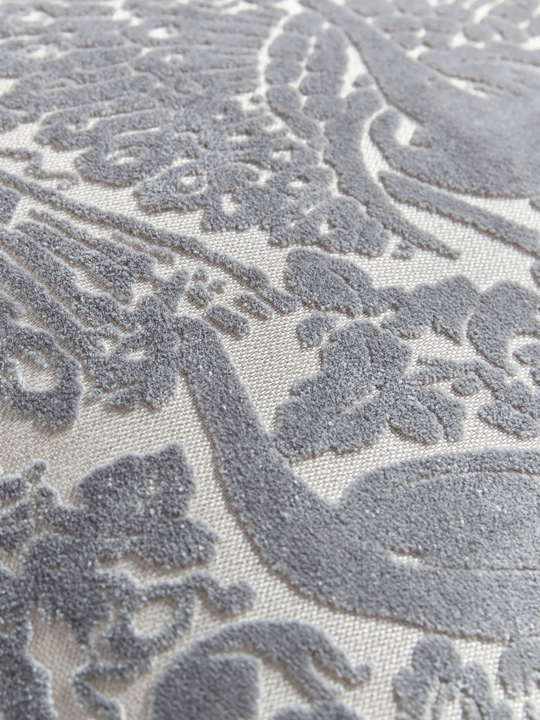 Laura Ashley peacock damask cushion 50cm - British product