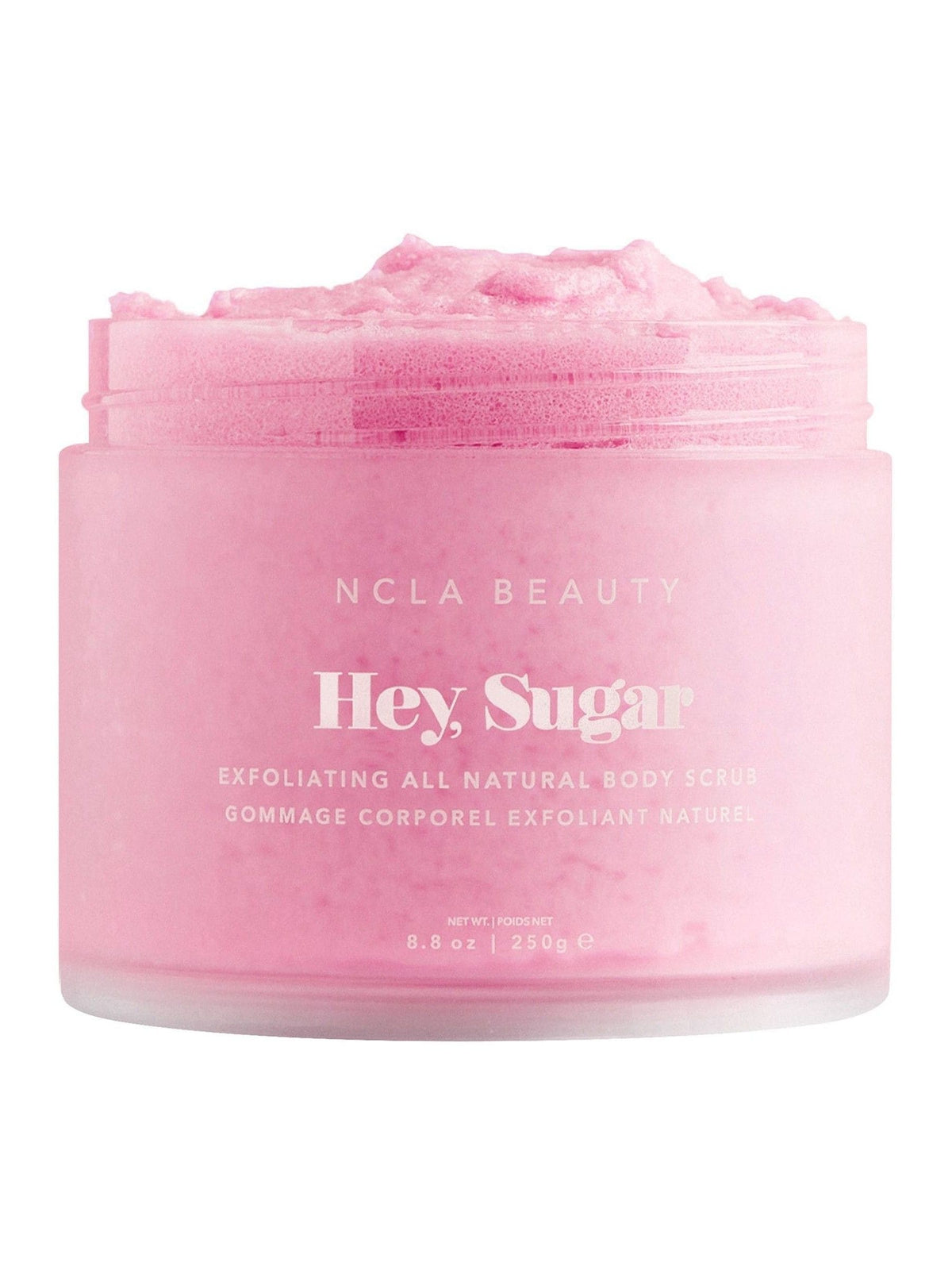 NCLA Beauty Pink Champagne exfoliating body scrub 250g - British product