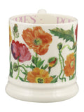 Emma Bridgewater Cream Poppy 1/2 Pint Mug