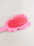 Pink Hello Kitty plastic hairbrush for children - British product