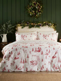 Vantona Red Christmas Santa duvet cover set (British brand)