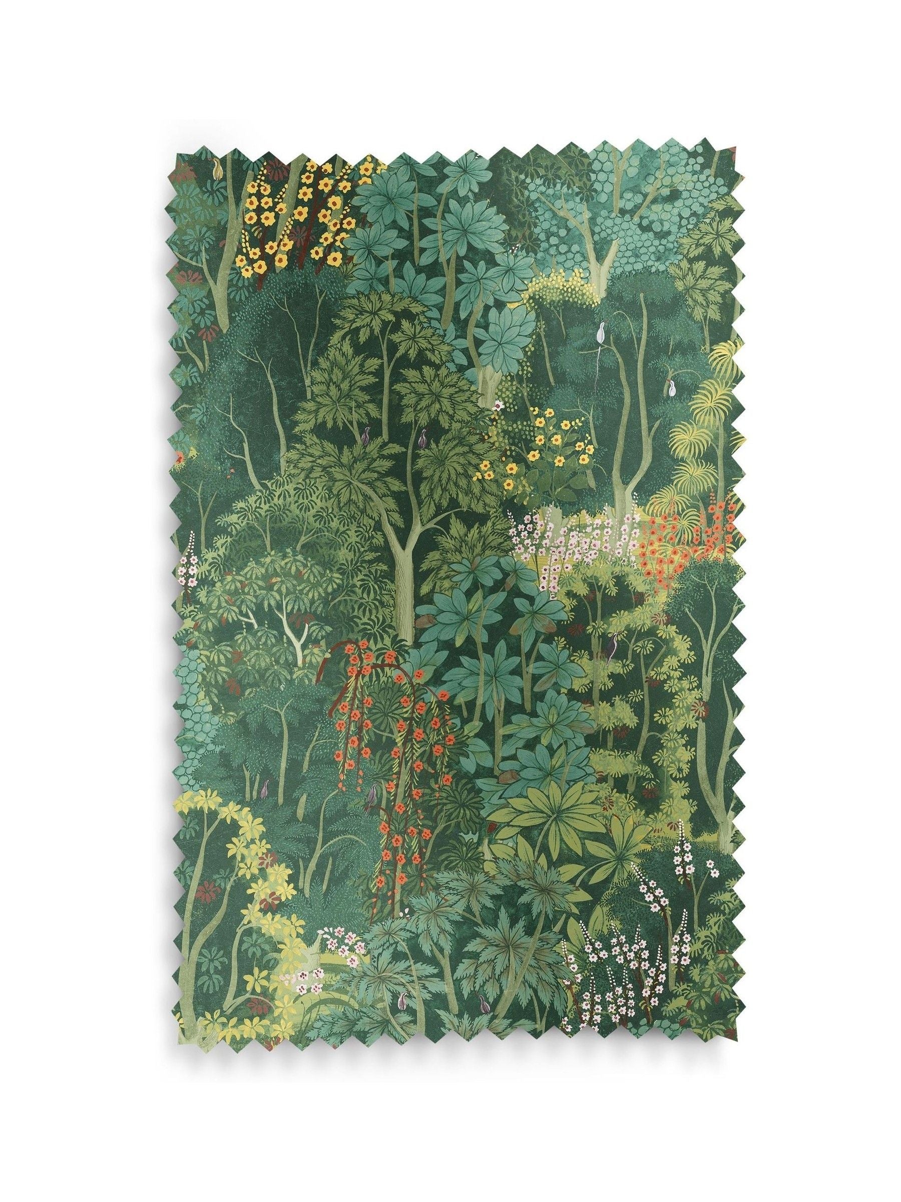 Graham & Brown New Eden emerald green curtains made to measure (British brand)