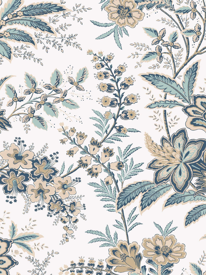 Laura Ashley cream Marlbrook wallpaper 10m - imported from the UK
