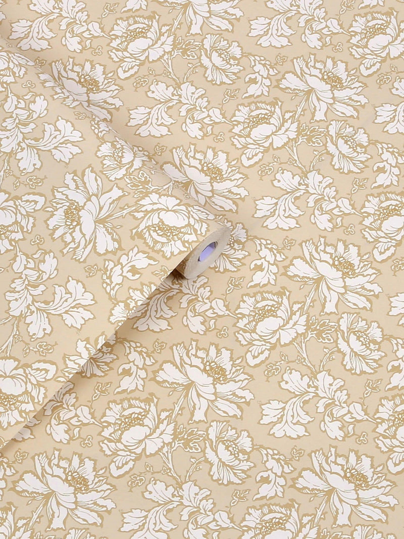 Laura Ashley yellow Tamara wallpaper 10M, imported from the UK