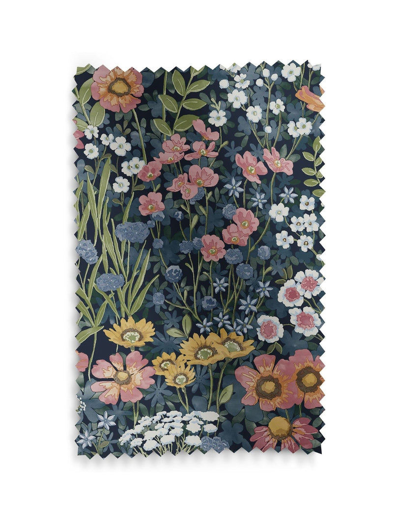 Graham & Brown Wallflower roman blind dusk blue, UK version