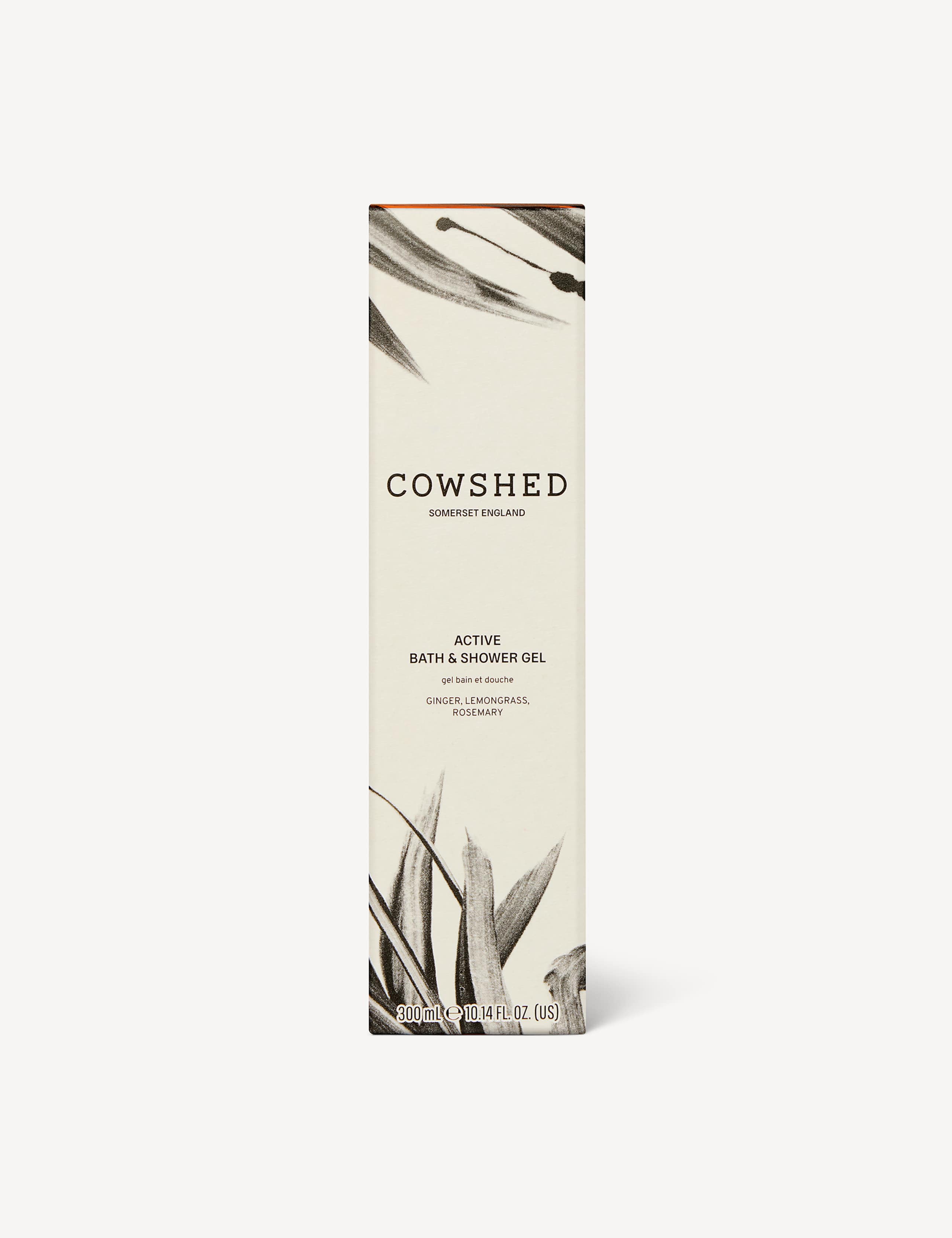 Active bath and shower gel 300ml, imported from the UK