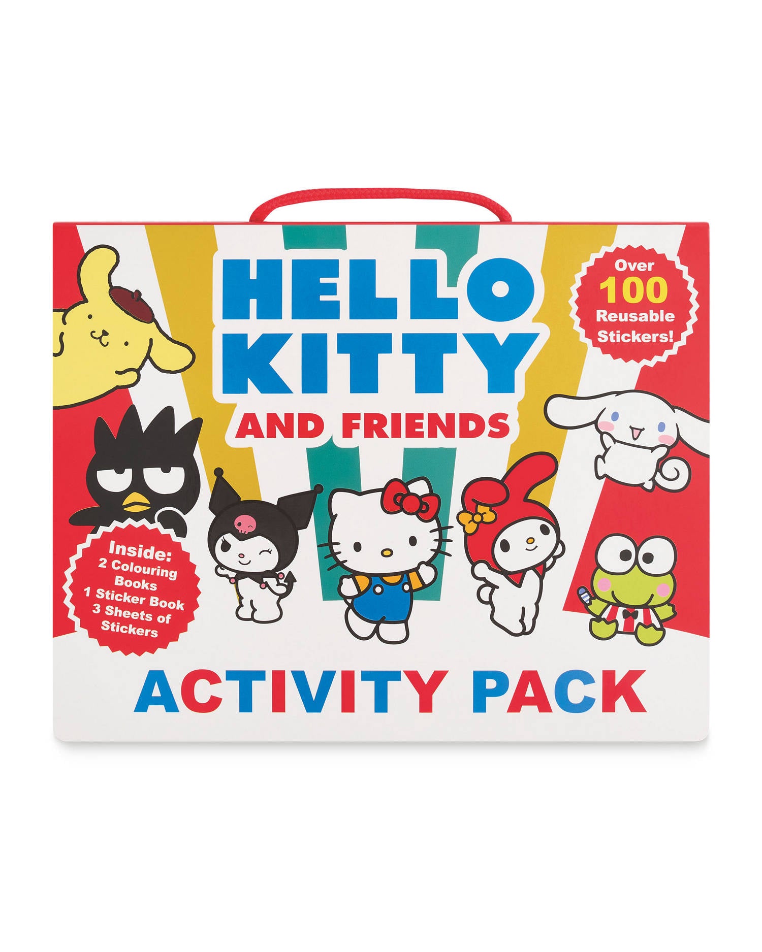Activity Pack with Stickers and Colouring - Hot Wheels, Barbie, Hello Kitty, PAW Patrol (26.3 x 21cm)