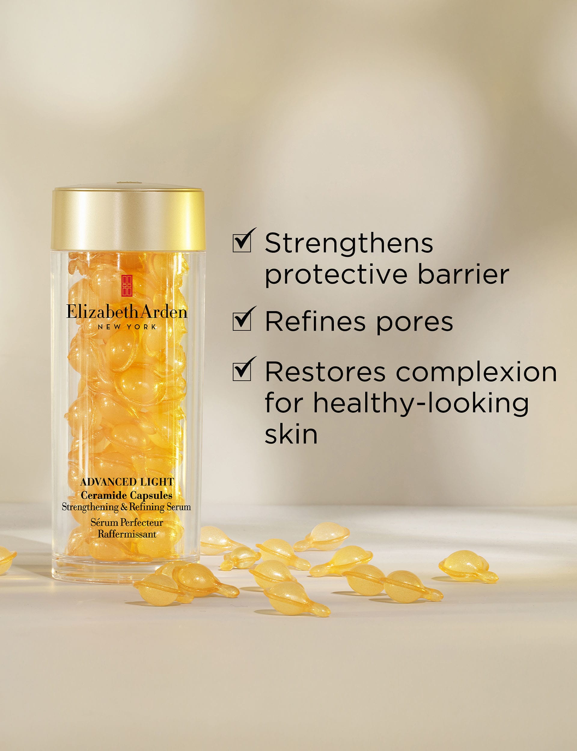 Elizabeth Arden Advanced Light Ceramide serum 90 capsules - British product
