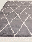 Agadir Berber rug with diamond pattern 120x170 cm - British product