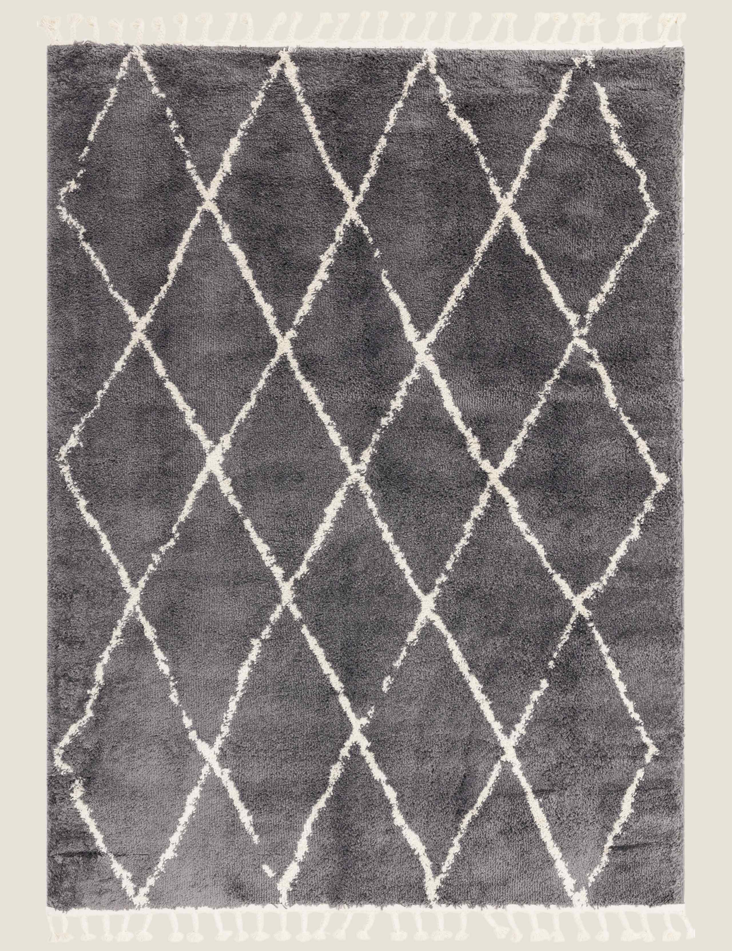 Agadir Berber rug with diamond pattern 120x170 cm - British product