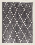 Agadir Berber rug with diamond pattern 120x170 cm - British product