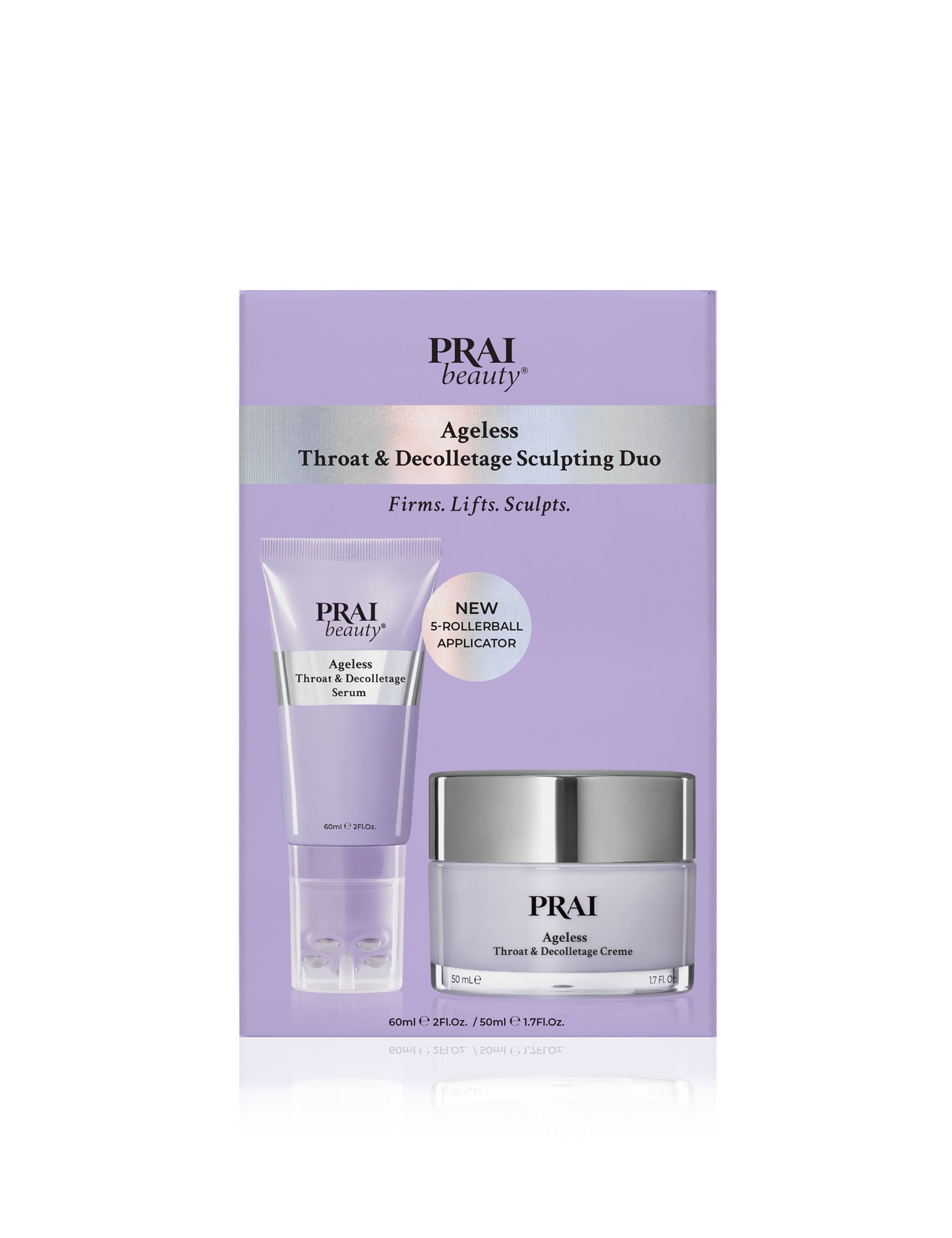 Ageless neck and decolletage sculpting duo, UK version