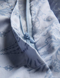 Aida-Alouette damask sateen bedding set - British product