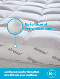 Silentnight Airmax 1000 Extra Deep Mattress Topper - British product