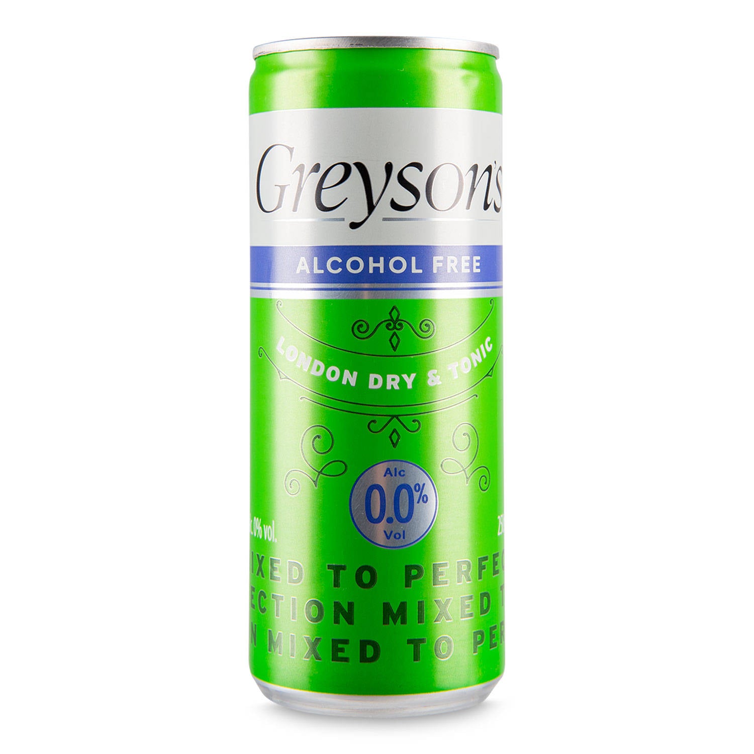 Alcohol-free London dry and tonic drink - British product