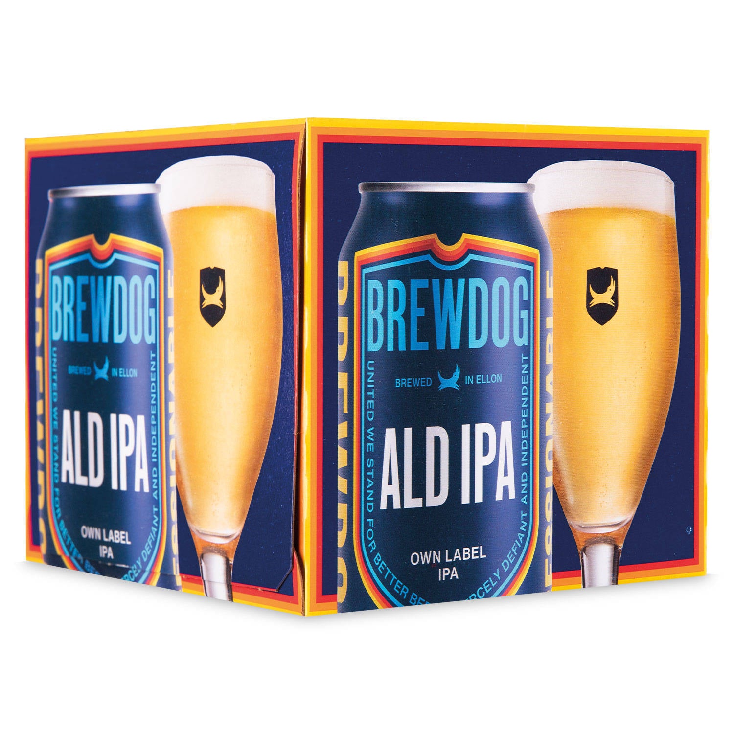 Ald India pale ale beer 4-pack, imported from the UK
