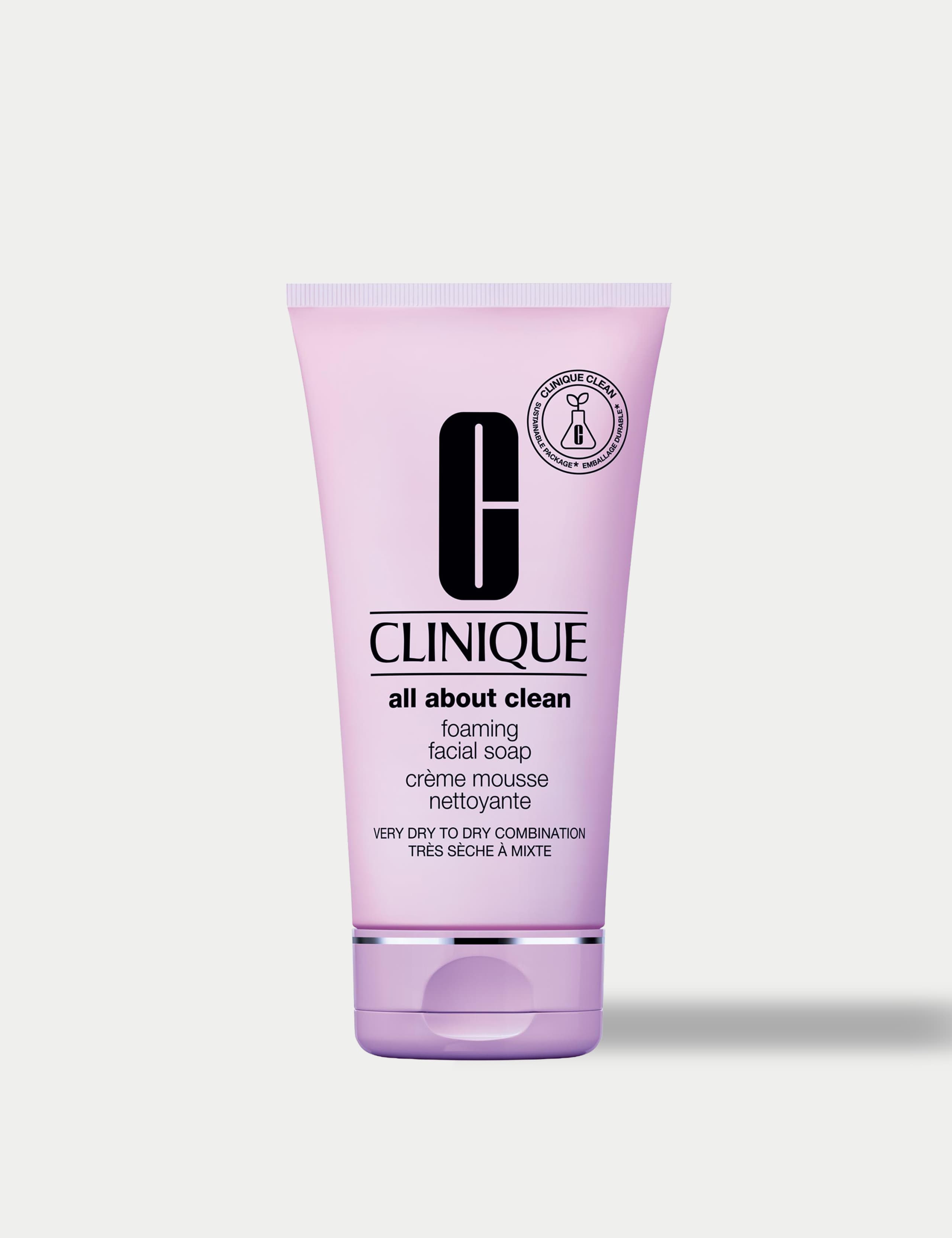 Clinique foaming facial soap for dry skin 150ml - British product