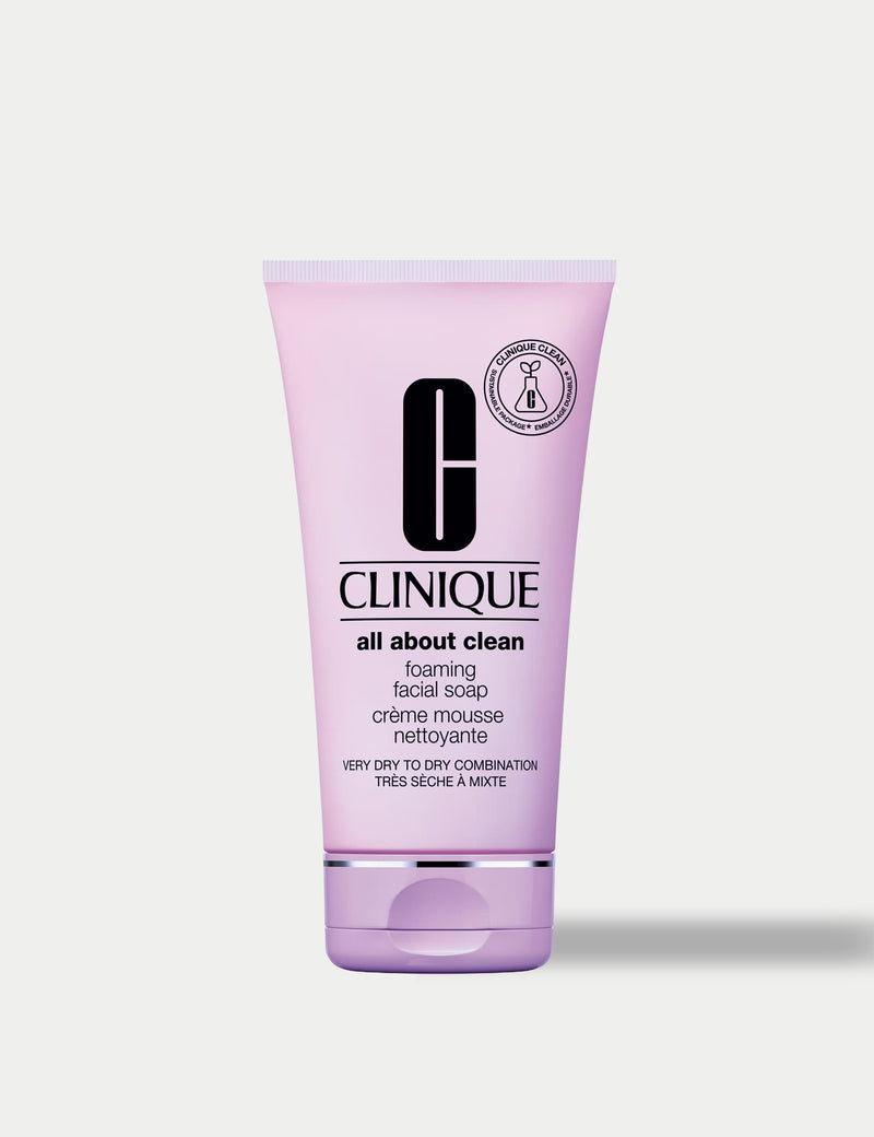 Clinique foaming facial soap for dry skin 150ml - British product