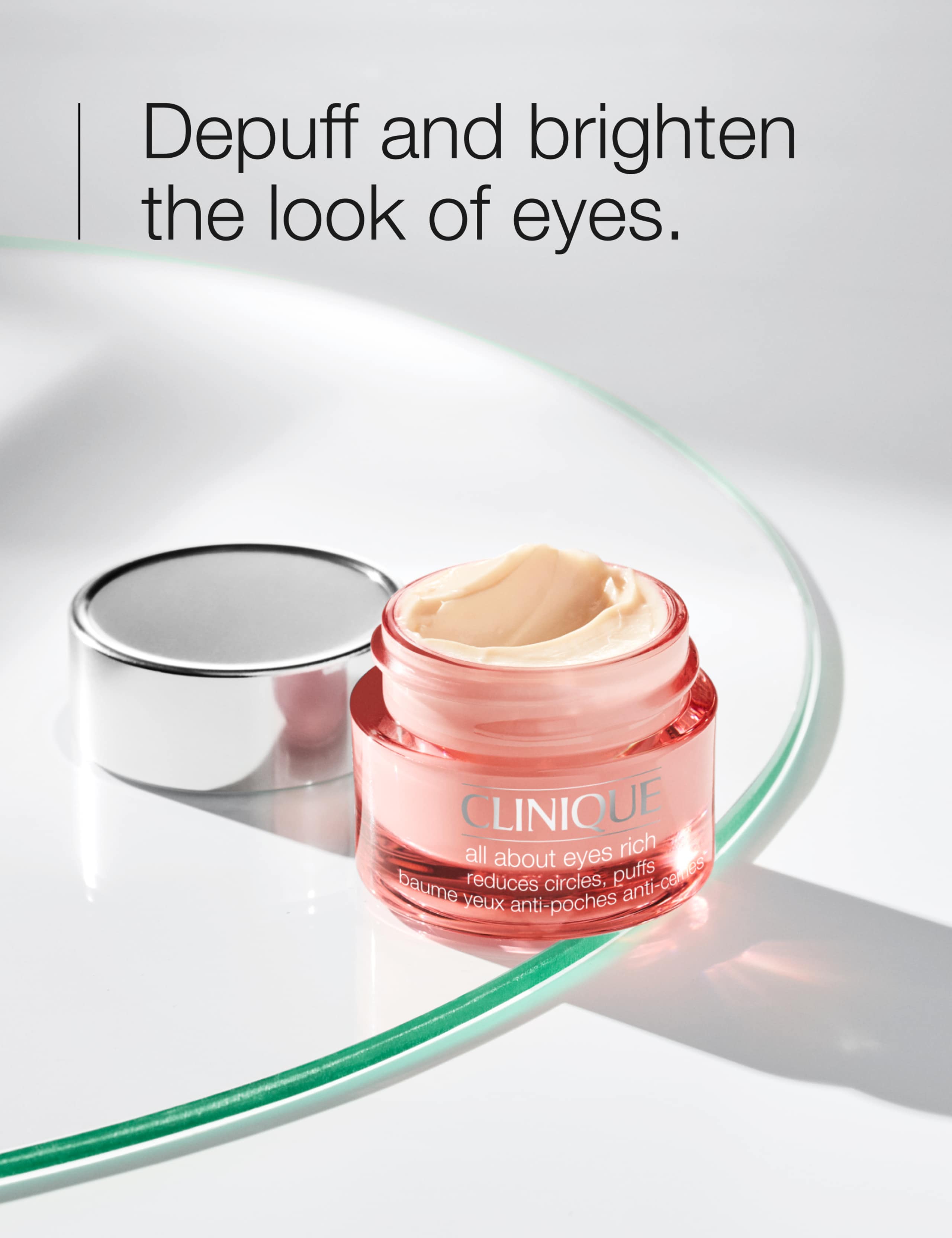 Clinique rich eye cream for under-eye care 15ml - British product