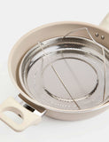 28cm all-in-one saucepan with steamer basket - British product