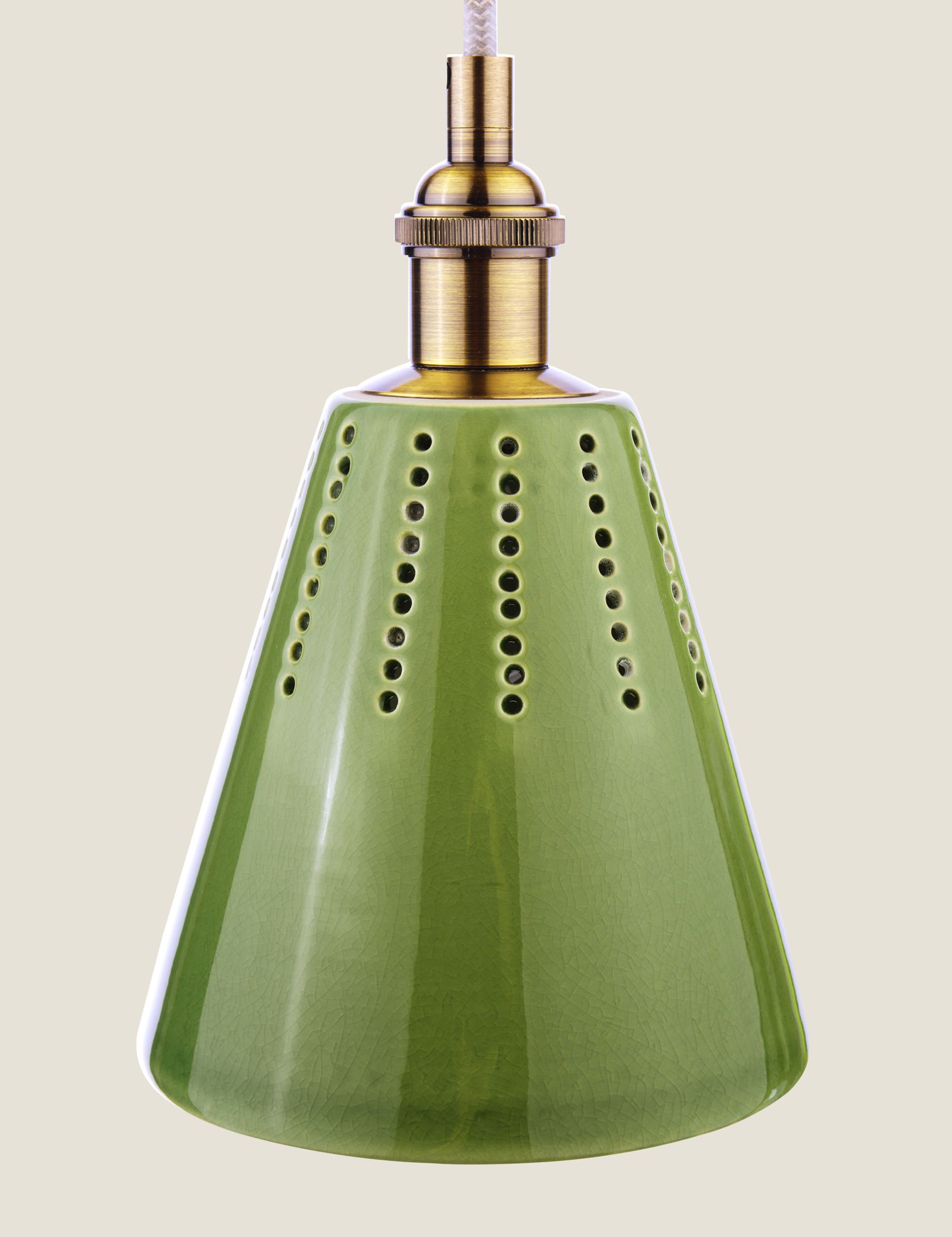 Joules Allington ceramic pendant light, imported from the UK