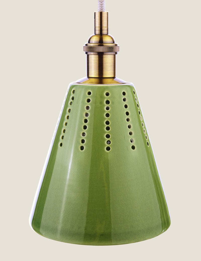Joules Allington ceramic pendant light, imported from the UK