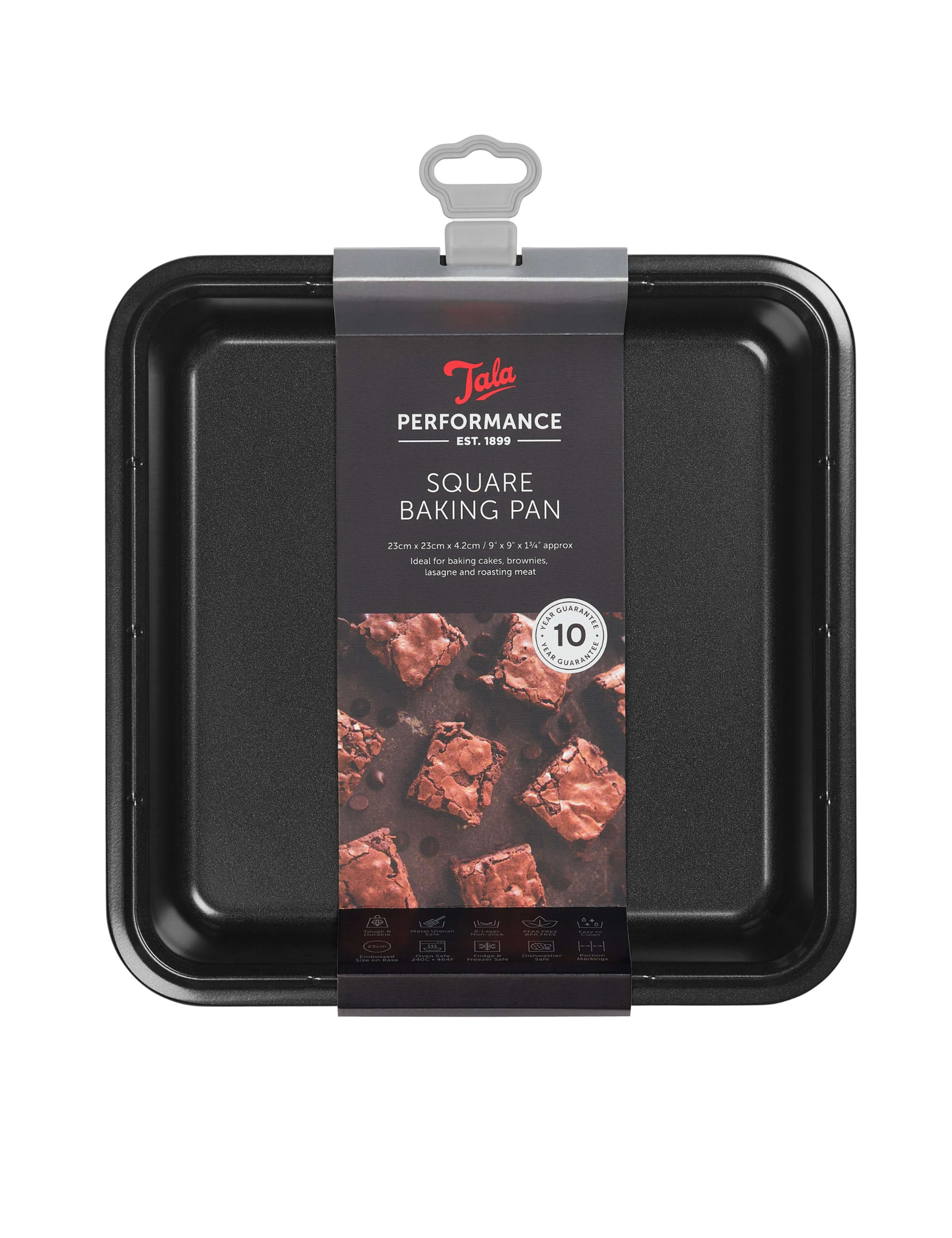 Tala 23cm aluminium square baking pan (British brand)