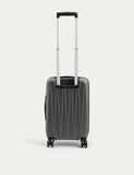 Amalfi hard shell cabin suitcase 4 wheel - British product