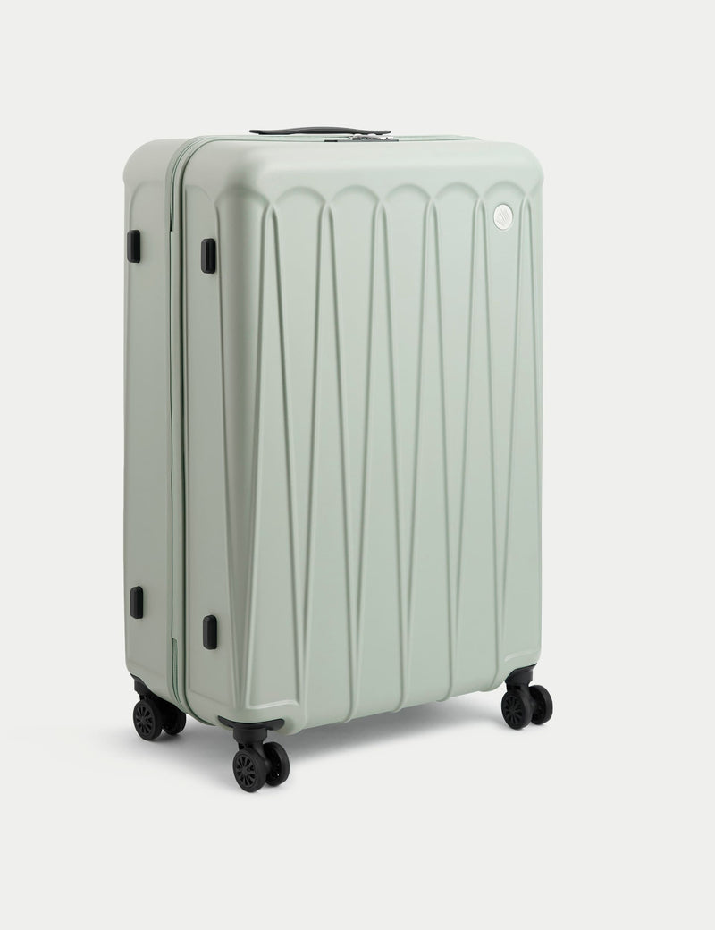 Amalfi 4 wheel hard shell large suitcase - British product