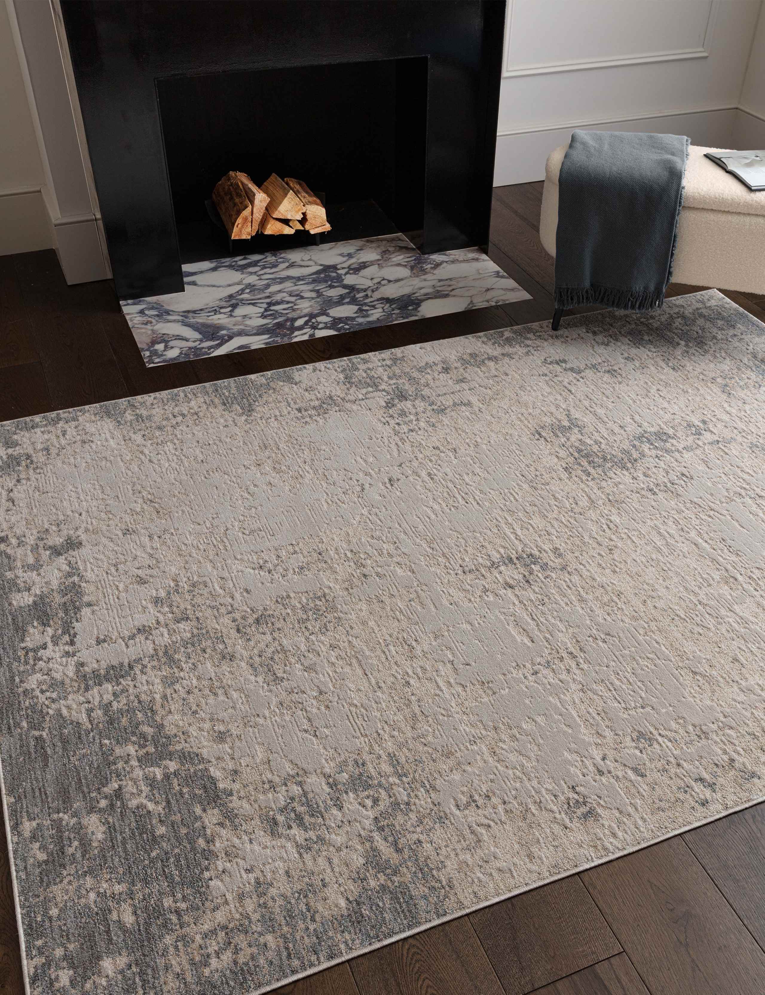 Asiatic Anders rug distressed design (British brand)
