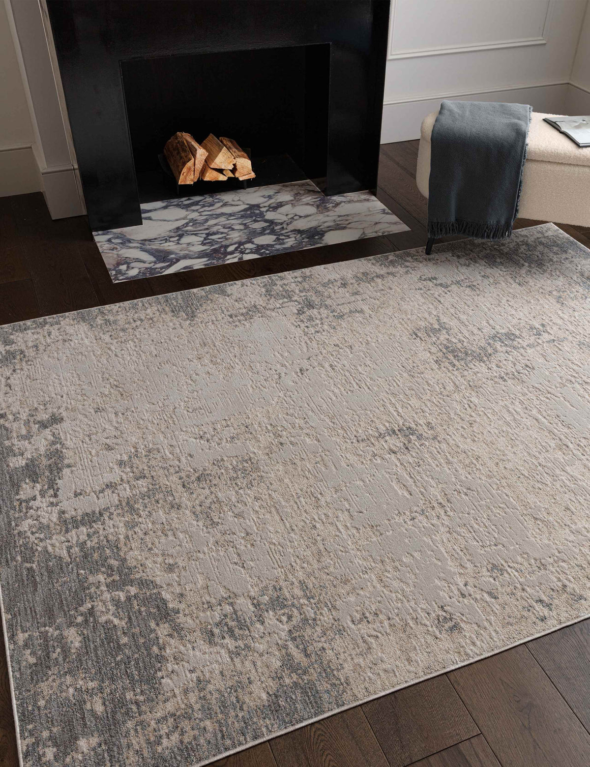 Asiatic Anders rug distressed design (British brand)