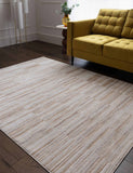 Asiatic Anders rug with abstract tonal stripe pattern (British brand)