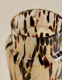 Animal confetti glass vase 30cm, imported from the UK