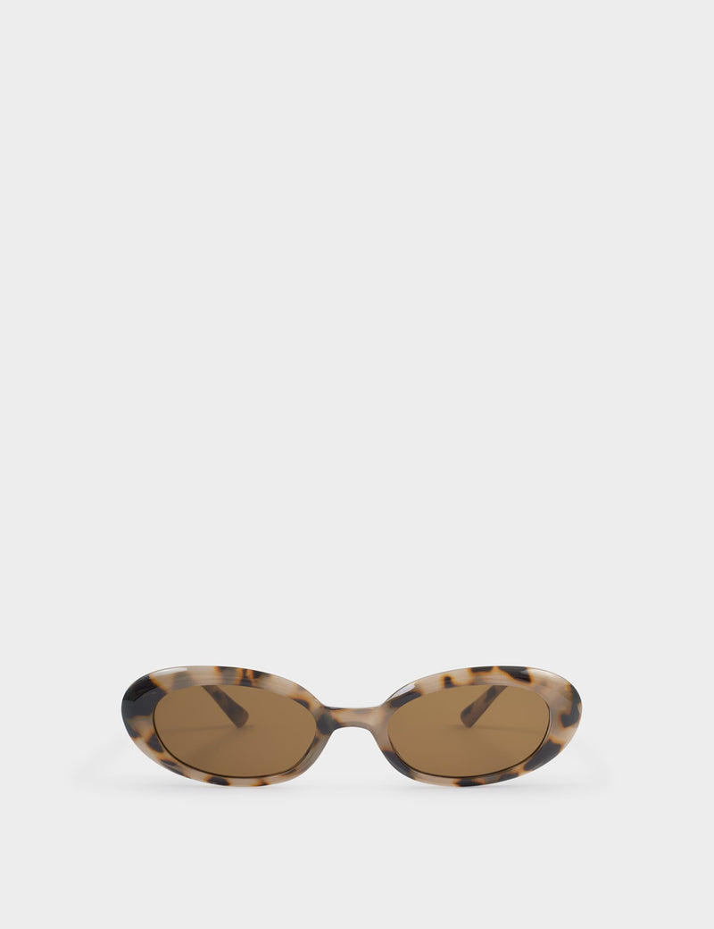 Katie Loxton animal print oval sunglasses - British product