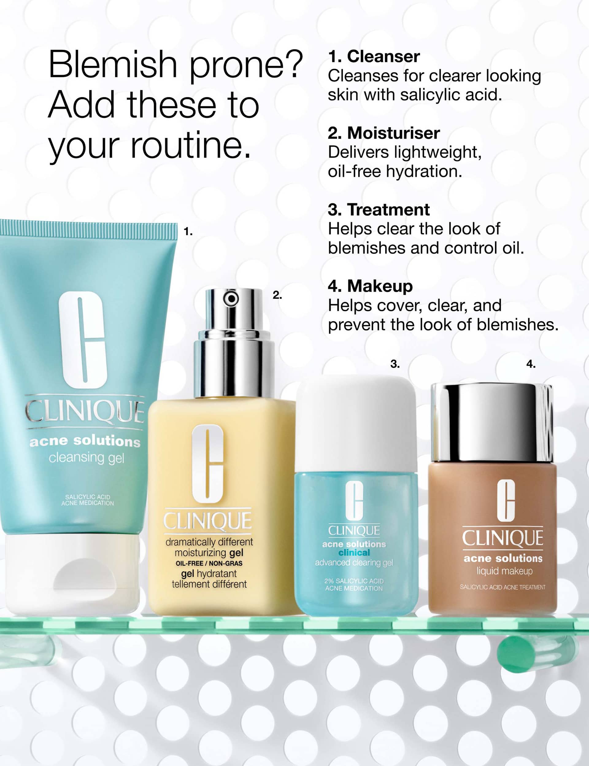 Clinique Anti-Blemish Clearing Gel 10ml - British product