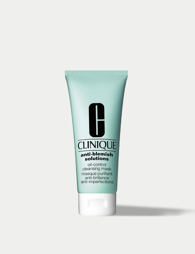 Clinique oil-control clay cleansing mask for blemishes 100ml - British product