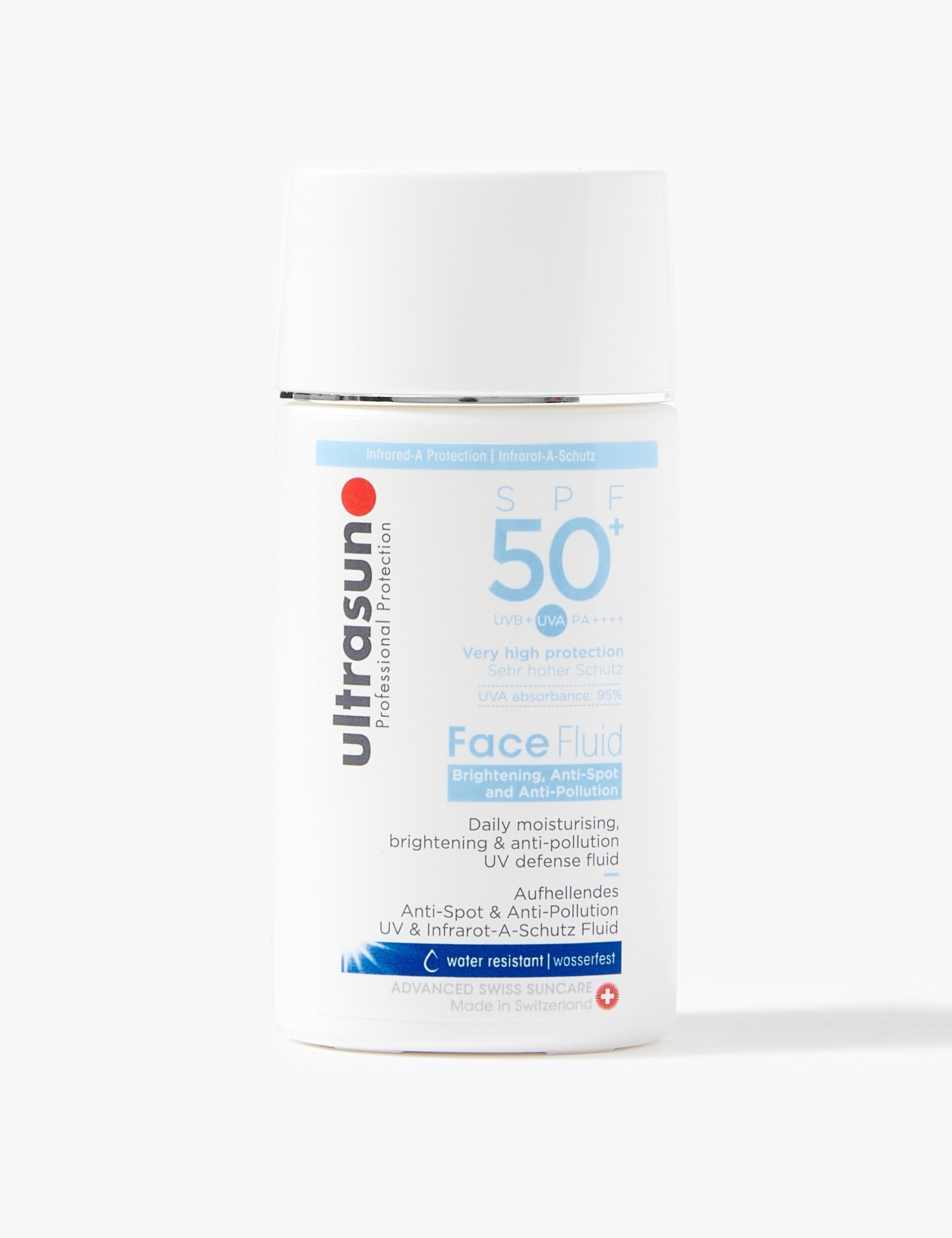 Ultrasun Anti Pollution Face Fluid Lotion SPF 50+ 40ml - British product