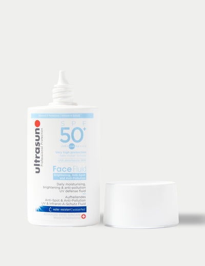 M&S Ultrasun Anti Pollution Face Fluid Lotion SPF 50+ Sunscreen 40ml- Buy online at McGrocer