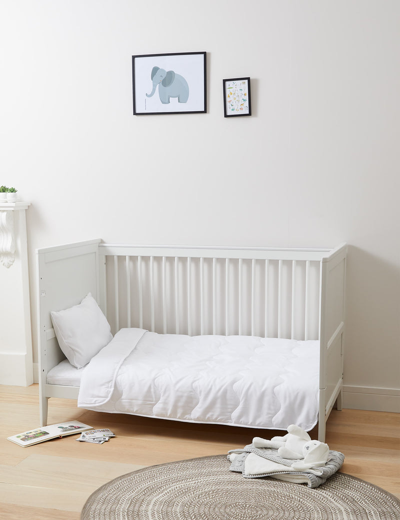 Antibacterial Cot Bed Duvet & Pillow Set