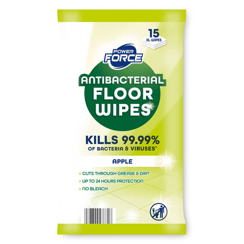 Antibacterial apple floor wipes cleaner, UK version