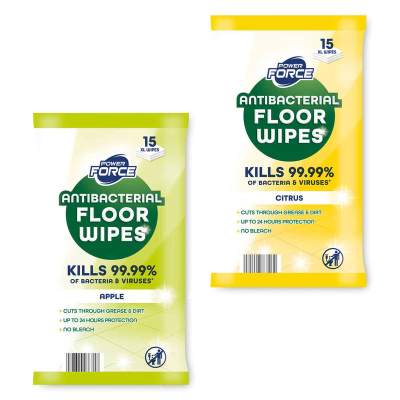 Antibacterial apple floor wipes cleaner, UK version